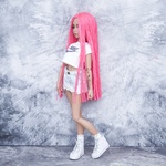 Photo of Парик "Розовый Неон" 6-7 Minifee (17см)