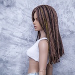 Photo of Парик "Коричневый с золотым" SD 7-8-9