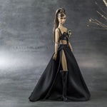 Photo of Корсаж черный с золотом для Poppy Parker