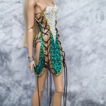 Photo of Платье - изумруд для Fashion Royalty