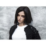 Photo of Кардиган черный без застежки (с блеском)