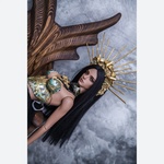 Photo of Деревянный Трон "Бабочка" с подушками