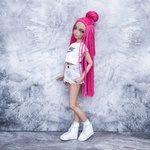 Photo of Парик "Розовый" Лео 6-7 Minifee (17см)