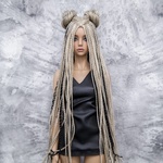 Photo of Парик "Блонд+Черный" SD (размеры 7-8-9)