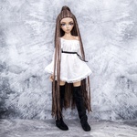 Photo of Парик "2 тона коричневых" 6-7 Minifee (17см)