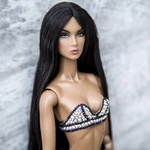 Photo of Бюстье со стразами для Fashion Royalty Nu-Face