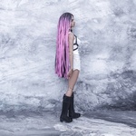 Photo of Парик "Черно-розовый" 5-6 Iple Fid 14.5см