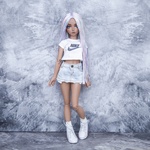 Photo of Парик "Нежная радуга" 6-7 Minifee (17см)