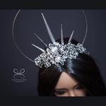 Photo of Диадема в серебре с бабочкой