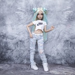 Photo of Парик "Мятное мороженное" 6-7 Minifee 17см