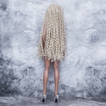 Photo of Парик "блонд" гофре 5-6 Iple Fid 14.5см