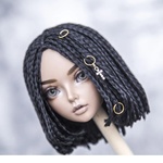 Photo of Парик "Черный" 6-7 Minifee 17см