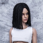 Photo of Парик "Черный" SD (размеры 7-8-9)