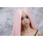 Photo of Парик Персиковый со стразами SD (размеры 7-8-9)