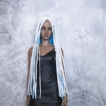 Photo of Парик "Белый+голубой" SD 7-8-9