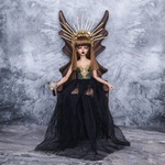 Photo of Деревянный Трон "Бабочка" с подушками