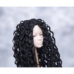 Photo of Парик Черный Гофре 4-5
