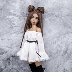 Photo of Парик "Коричневый  блонд" 6-7 Minifee (17см)