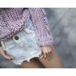 Photo of Свитер лиловый с нежным блеском