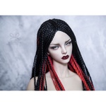 Photo of Парик "черный+красный" SD 7-8-9