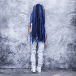 Photo of Парик "Синева" хвост 6-7 Minifee 17см