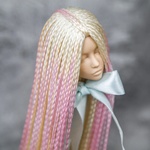 Photo of Парик "Блонд-розовый" омбре 4-5