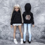 Photo of Худи с капюшоном черный - тигр