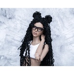 Photo of Парик "Черный" гофре SD 7-8-9