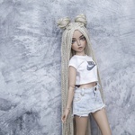 Photo of Парик "Блонд" 6-7 Minifee ОГ - 17см