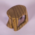 Photo of журнальный Столик/подставка для цветов для кукол 1/6 30см Карагач - вяз