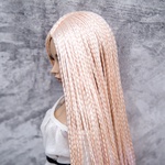 Photo of Парик "Персик-розовый-желтый" омбре 6-7 Minifee (17см)