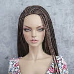 Photo of Парик "коричневый+зеленый" SD 7-8-9