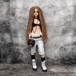 Photo of Парик "карамель" гофре SD (размеры 7-8-9)