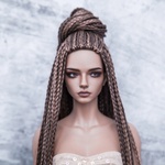 Photo of Парик "кофе с молоком" лео 5-6 Iple Fid 14.5см