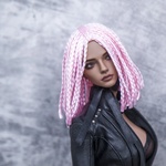 Photo of Парик "розовый" 5-6 Iple Fid 14.5см