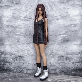 Photo of Парик "Розово-коричневый" SD (размеры 7-8-9)