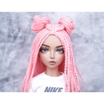 Photo of Парик "Персик" с блестящими нитями 6-7 Minifee (голова 17см)