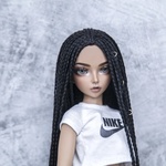 Photo of Парик "Черный" 6-7 Minifee (17см)