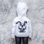 Photo of Худи с капюшоном Белая - Заяц