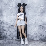 Photo of Парик "Черный" 6-7 Minifee (17см)