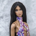 Photo of Платье со стразами для Fashion Royalty Nu-Face