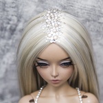 Photo of Корсаж с серебром, жемчугом и стразами для  A (Small) bust