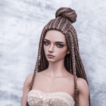 Photo of Парик "кофе с молоком" лео 5-6 Iple Fid 14.5см