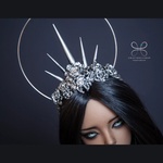 Photo of Диадема в серебре с бабочкой