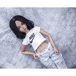 Photo of Парик "Черный" 6-7 Minifee 17см