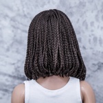 Photo of Парик "т. коричневый" SD (размеры 7-8-9)