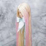 Photo of Парик "Блонд-розовый" омбре 4-5