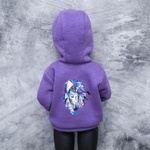 Photo of Худи с капюшоном т. фиолетовый - с рисунком
