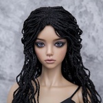 Photo of Парик "Черный" Волна SD (размеры 7-8-9)