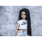 Photo of Парик "Черный" 6-7 Minifee (17см)